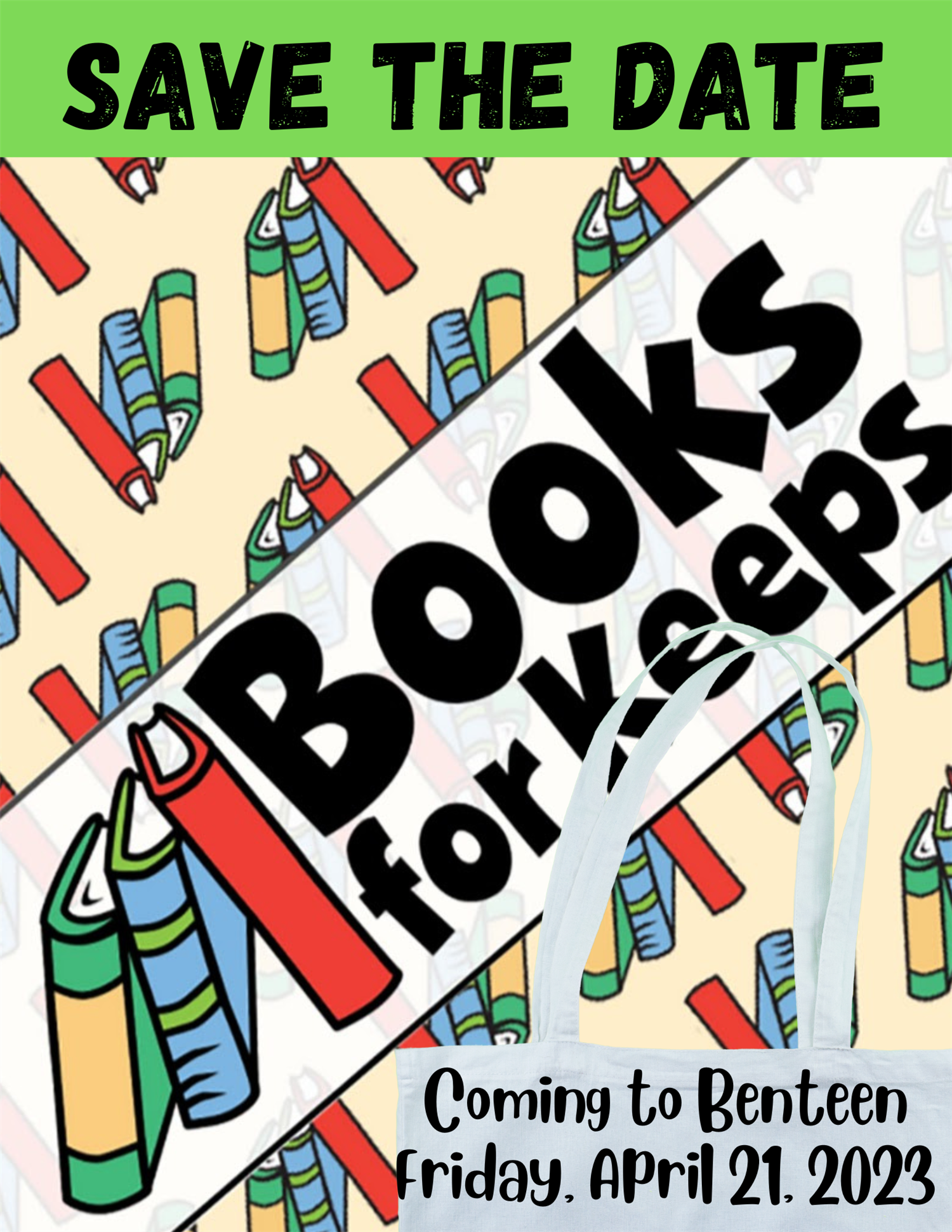 Books for Keeps Save the Date Flyer